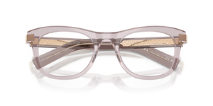 Transparent Mauve / Demo Lens (12W1O1)