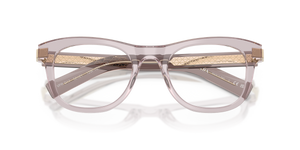 Transparent Mauve / Demo Lens (12W1O1)