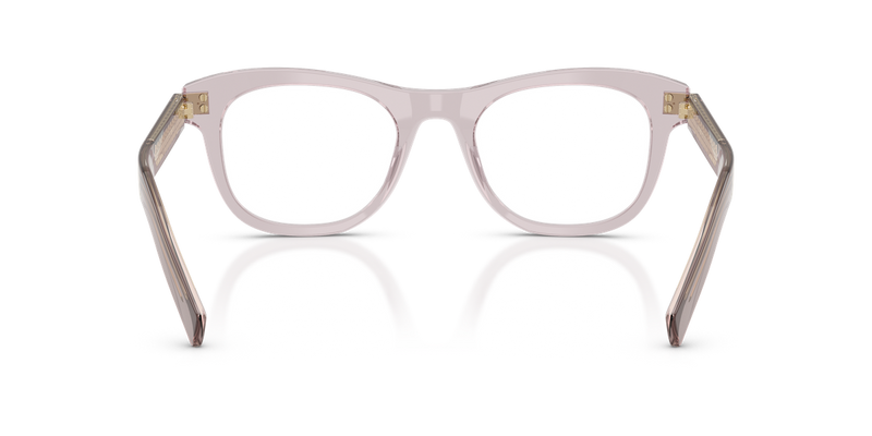 Prada PRD17V in Transparent Mauve - Temple Detail