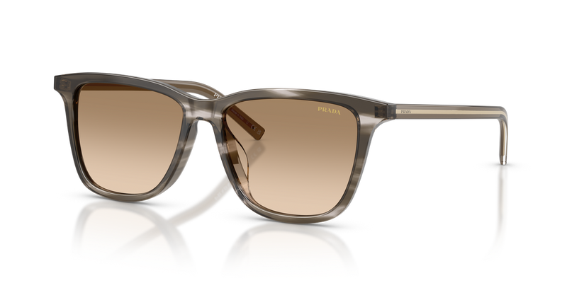 Prada PRD18SD in Striped Ebony - Alternate View