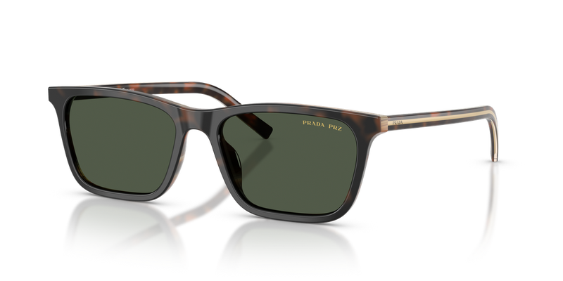 Prada PRD19S in Cherry Tortoise/Tabacco Horn - Front View
