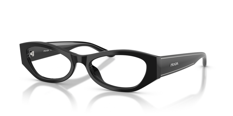 Prada PRD19VU in Black - Front View