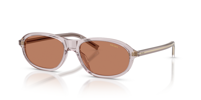 Prada PRD20SU in Transparent Mauve - Alternate View