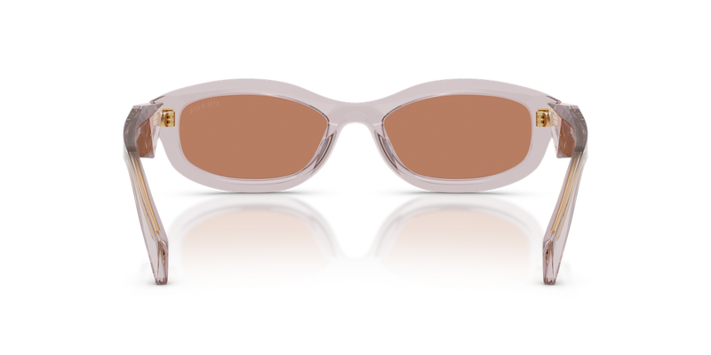 Prada PRD24SF in Transparent Mauve - Temple Detail