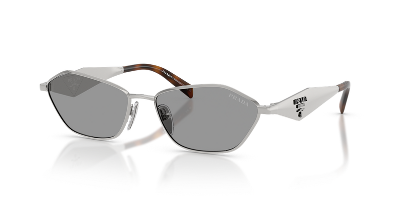 Prada PR D50S in Silver / Grey (1BC50Q) - Front View