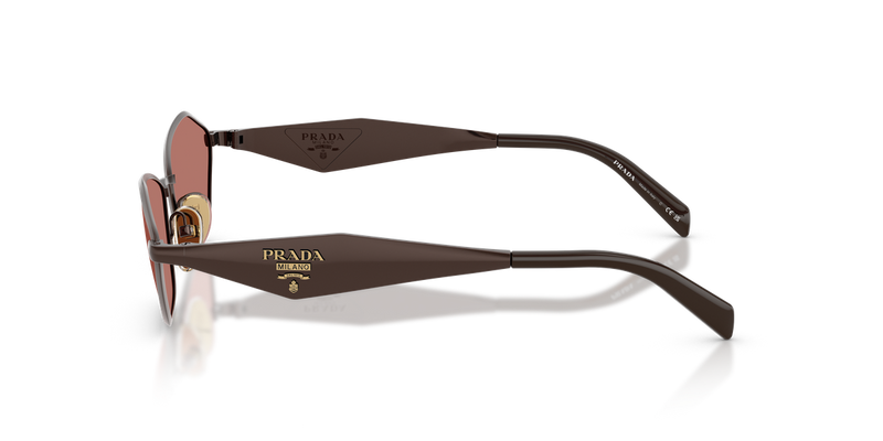 Prada PR D50S in Satin Cigar / Bordeaux (22J80W) - Alternate View