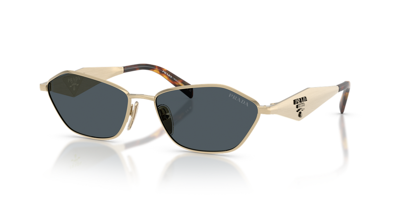 Prada PR D50S in Pale Gold / Dark Grey (ZVN70B) - Alternate View