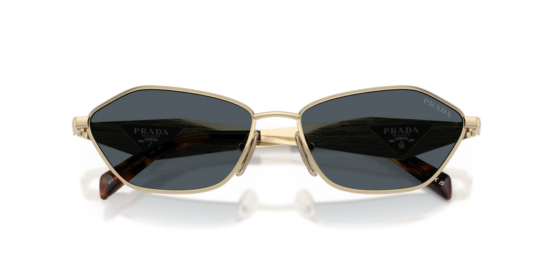 Prada PR D50S in Pale Gold / Dark Grey (ZVN70B) - Alternate View