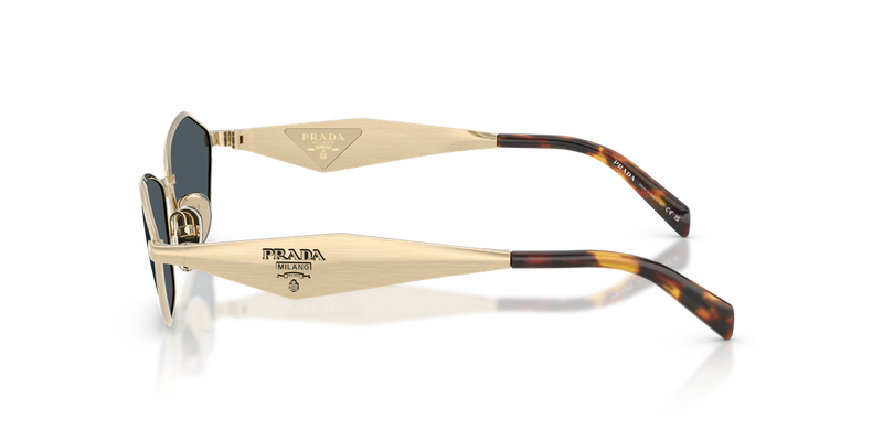 Prada PR D50S in Pale Gold / Dark Grey (ZVN70B) - Alternate View