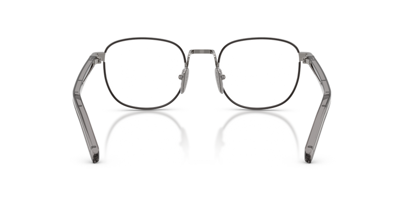 Prada PR D50V in Gunmetal/Transparent / Demo Lens (5AV1O1) - Alternate View