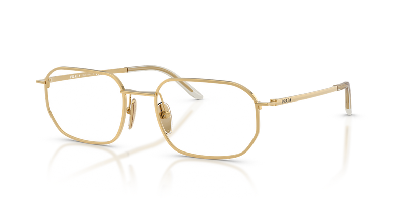 Prada PR D51V in Gold / Demo Lens (5AK1O1) - Alternate View