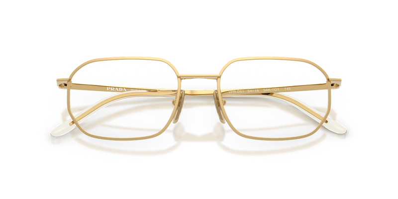 Prada PR D51V in Gold / Demo Lens (5AK1O1) - Alternate View