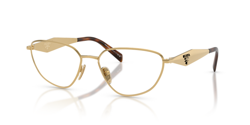 Prada PR D52V in Gold / Demo Lens (5AK1O1) - Alternate View
