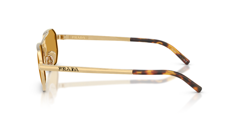 Prada PR D53S in Satin Gold / Dark Honey (24J50P) - Alternate View