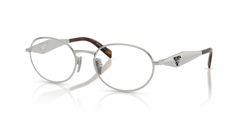 Prada PR D53VD in Silver / Demo Lens (1BC1O1) - Front View