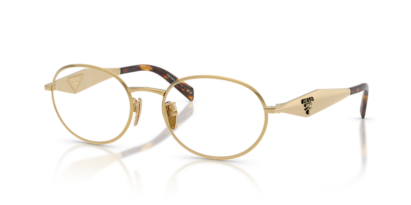 Prada PR D53VD in Gold / Demo Lens (24J1O1) - Alternate View