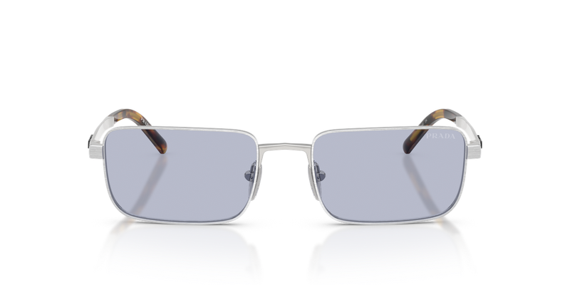 Prada PR D54S in Satin Silver / Ultravioletto (04K30X) - Alternate View