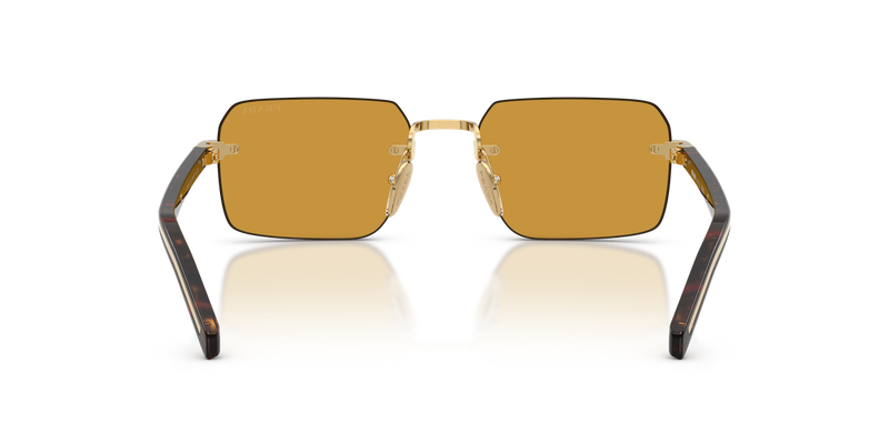 Prada PR D55S in Gold / Dark Honey (5AK50P) - Alternate View
