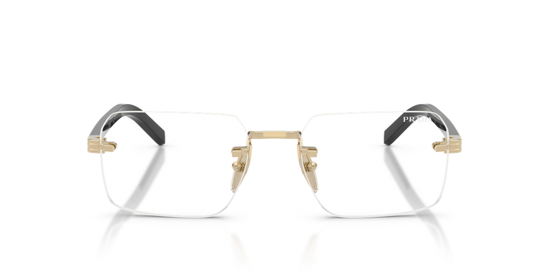 Prada PR D55S in Pale Gold / Blue-Violet Light Filter (ZVN10W) - Alternate View