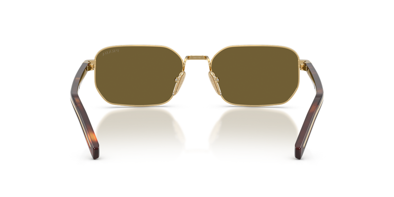 Prada PRD62S in Gold - Temple Detail