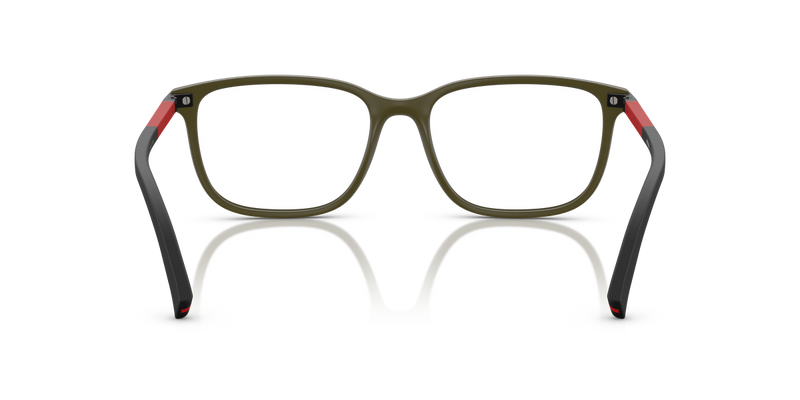 Prada Linea Rossa PS 02RV in Matte Military Green / Demo Lens (15X1O1) - Alternate View