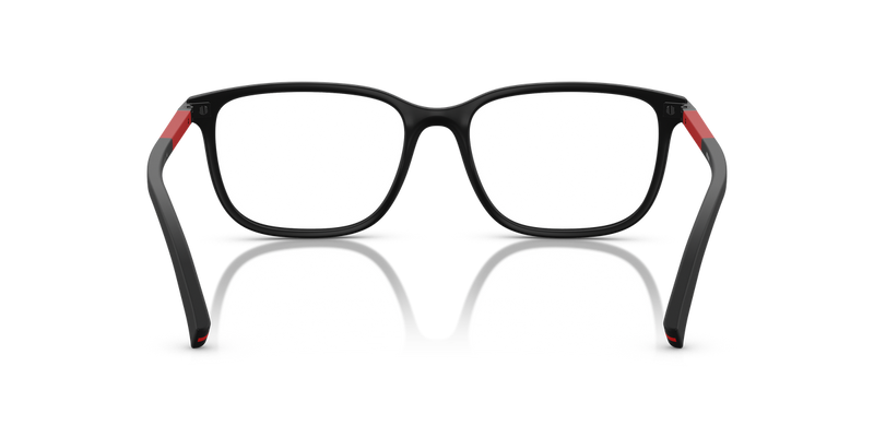 Prada Linea Rossa PS 02RV in Black Rubber / Demo Lens (DG01O1) - Alternate View