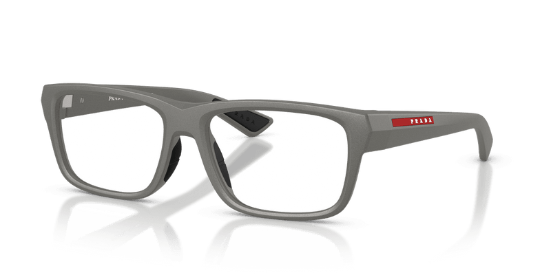 Prada Linea Rossa PS02TVF in Metal Grey - Front View