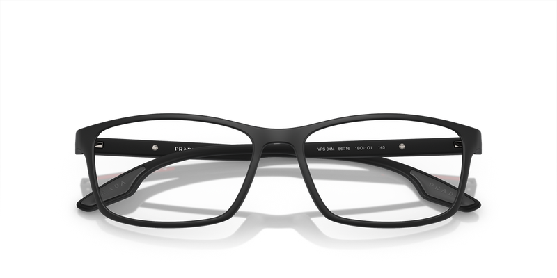 Prada Linea Rossa LIFESTYLE in Matte Black / Demo Lens (1BO1O1) - Side View