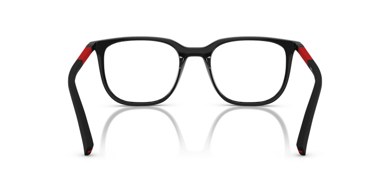 Prada Linea Rossa PS 04RV in Black / Demo Lens (1AB1O1) - Temple Detail