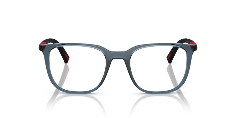 Prada Linea Rossa PS 04RV in Transparent Blue / Demo Lens (CZH1O1) - Alternate View