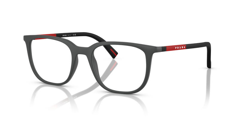 Prada Linea Rossa PS 04RV in Grey Rubber / Demo Lens (UFK1O1) - Alternate View