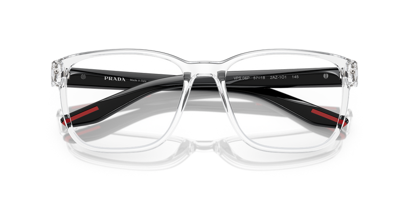 Prada Linea Rossa PS 06PV in Crystal / Demo Lens (2AZ1O1) - Alternate View