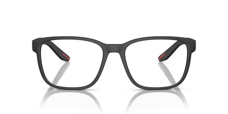 Prada Linea Rossa PS 06PV in Black Rubber / Demo Lens (DG01O1) - Alternate View
