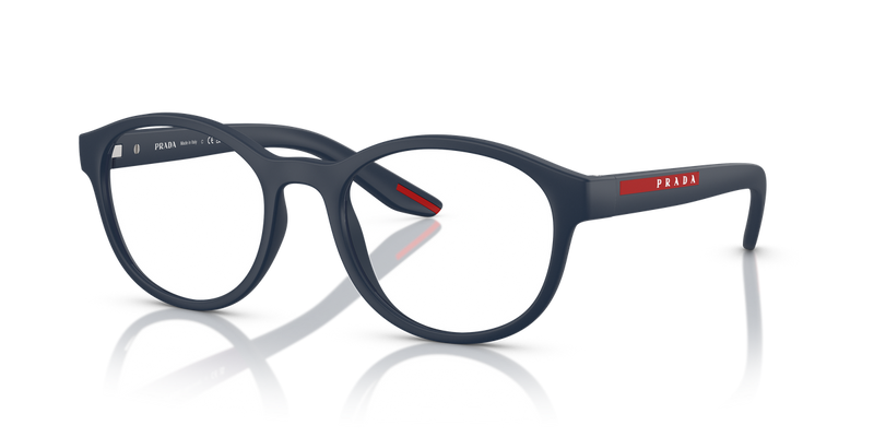 Prada Linea Rossa PS 07PV in Matte Blue / Demo Lens (MAG1O1) - Alternate View
