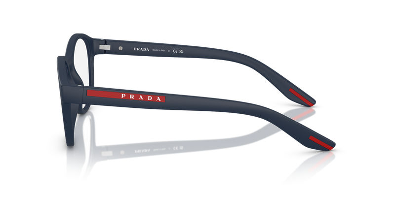 Prada Linea Rossa PS 07PV in Matte Blue / Demo Lens (MAG1O1) - Alternate View