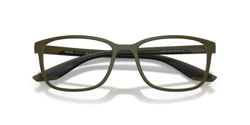 Prada Linea Rossa PS 07RV in Matte Green / Demo Lens (15X1O1) - Alternate View