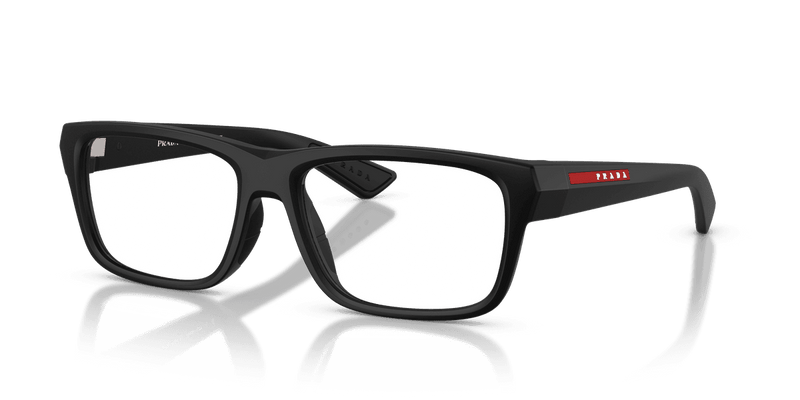 Prada Linea Rossa PS 02TV in Matte Black (1BO1O1) - Front View