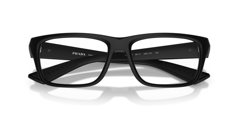 Prada Linea Rossa PS 02TV in Matte Black (1BO1O1) - Side View