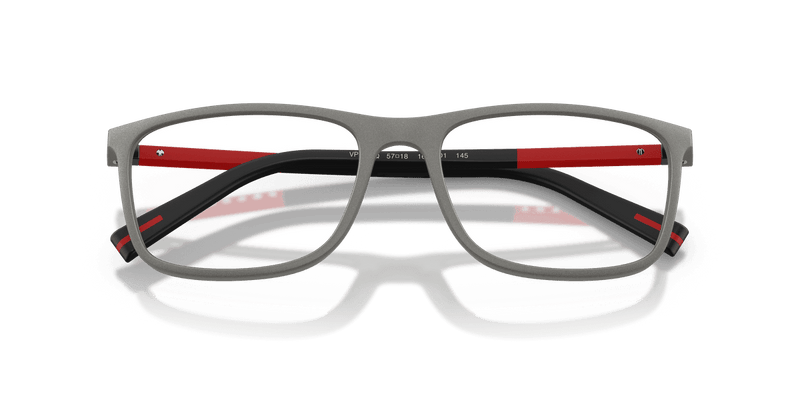 Prada Linea Rossa PS 03QV in Grey Silver (16X1O1) - Side View