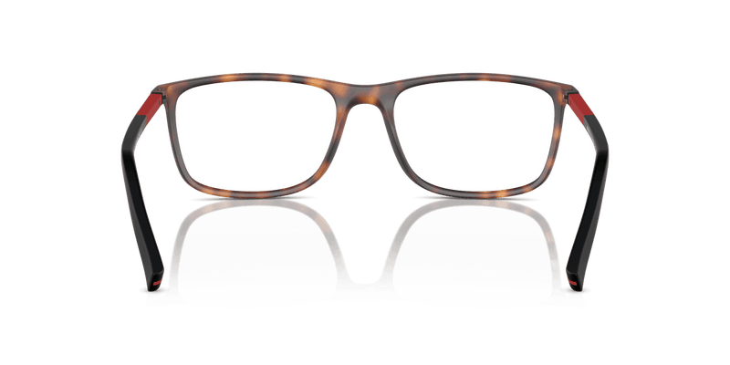 Prada Linea Rossa PS 03QV in Dark Havana Rubbered (17X1O1) - Alternate View