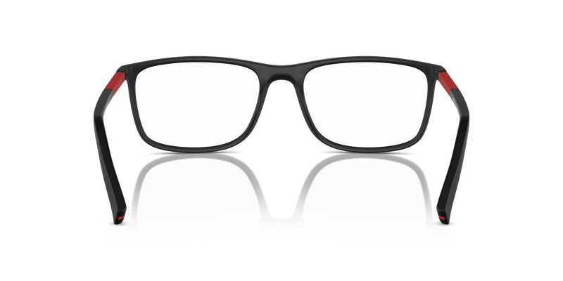 Prada Linea Rossa PS 03QV in Black Rubbered (DG01O1) - Alternate View