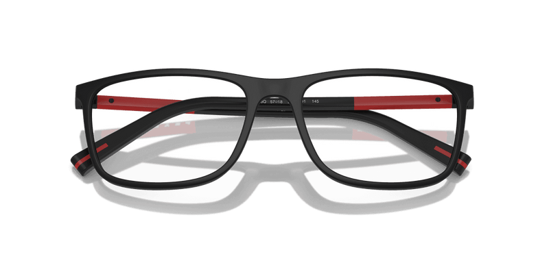 Prada Linea Rossa PS 03QV in Black Rubbered (DG01O1) - Alternate View