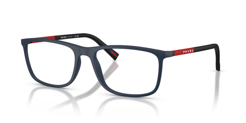 Prada Linea Rossa PS 03QV in Matte Blue (MAG1O1) - Alternate View