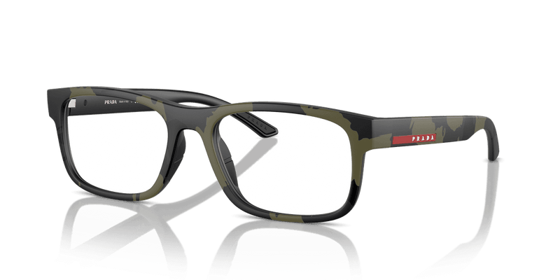 Prada Linea Rossa PS 04QV in Mimetic Green (14X1O1) - Alternate View