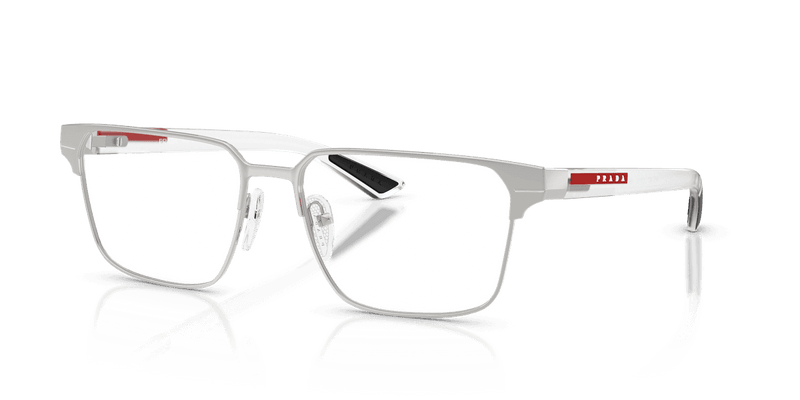 Prada Linea Rossa PS 50TV in Silver (1BC1O1) - Front View