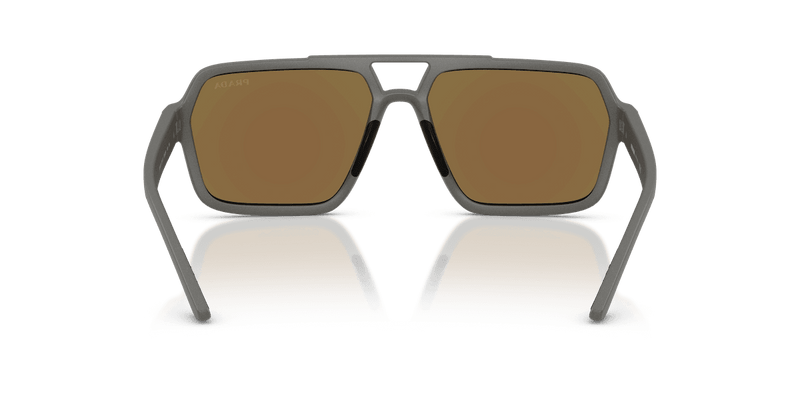 Prada Linea Rossa PS A06S in Grey Silver / Light Green Mirror Blue (16X08R) - Alternate View