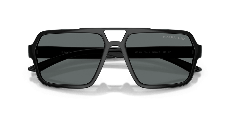 Prada Linea Rossa PS A06S in Black / Polar Dark Grey (1AB02G) - Alternate View