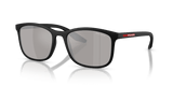 Matte Black / Light Grey Mirror Silver (1BO2B0)