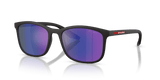Matte Grey / Dark Blue Mirror Violet (UFK05U)