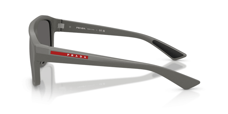 Prada Linea Rossa PS B02S in Metal Grey / Grey Mirror Silver (16X7W1) - Front View